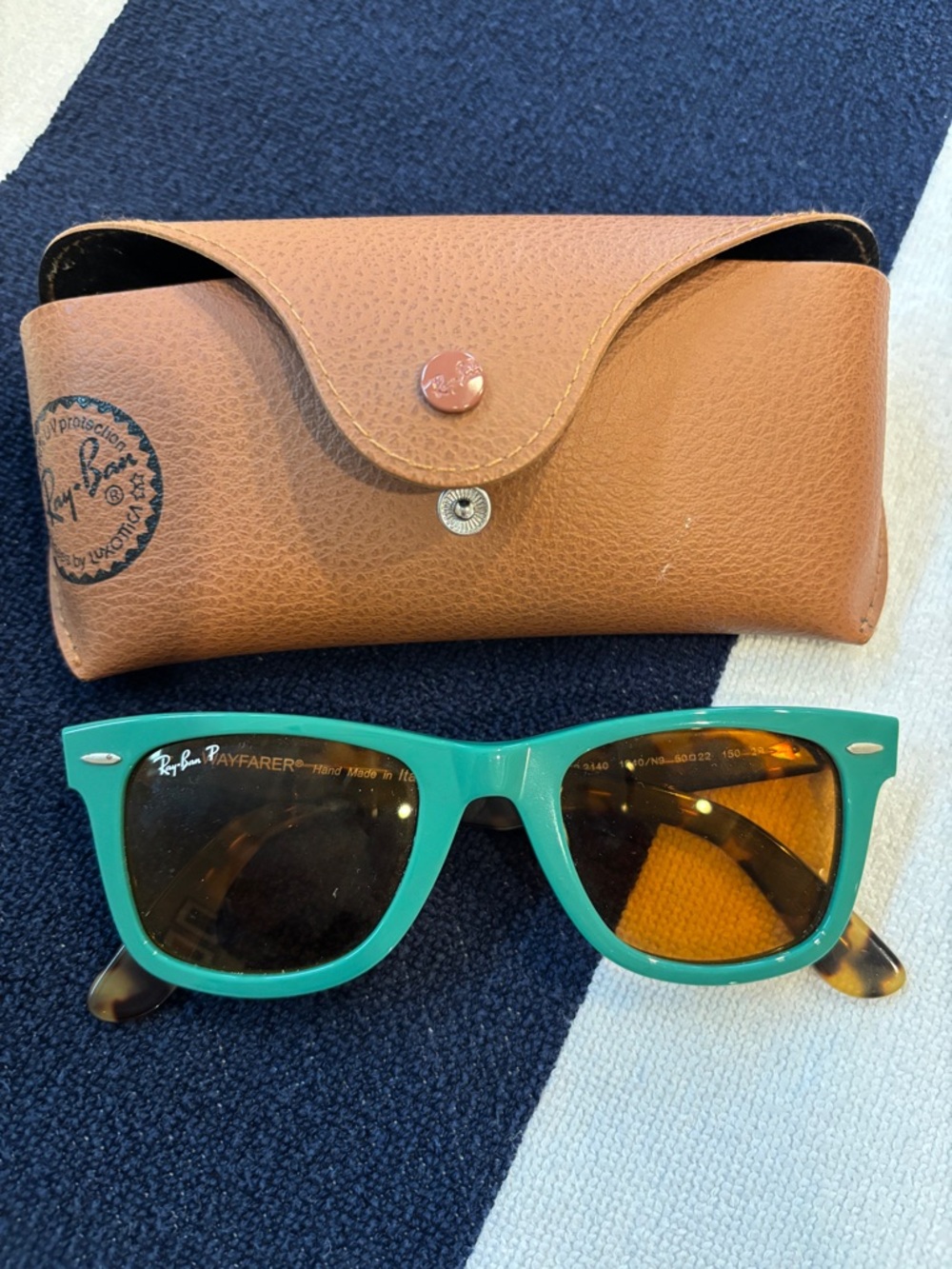 Ray-Ban Turquoise Wayfarer Sunglasses